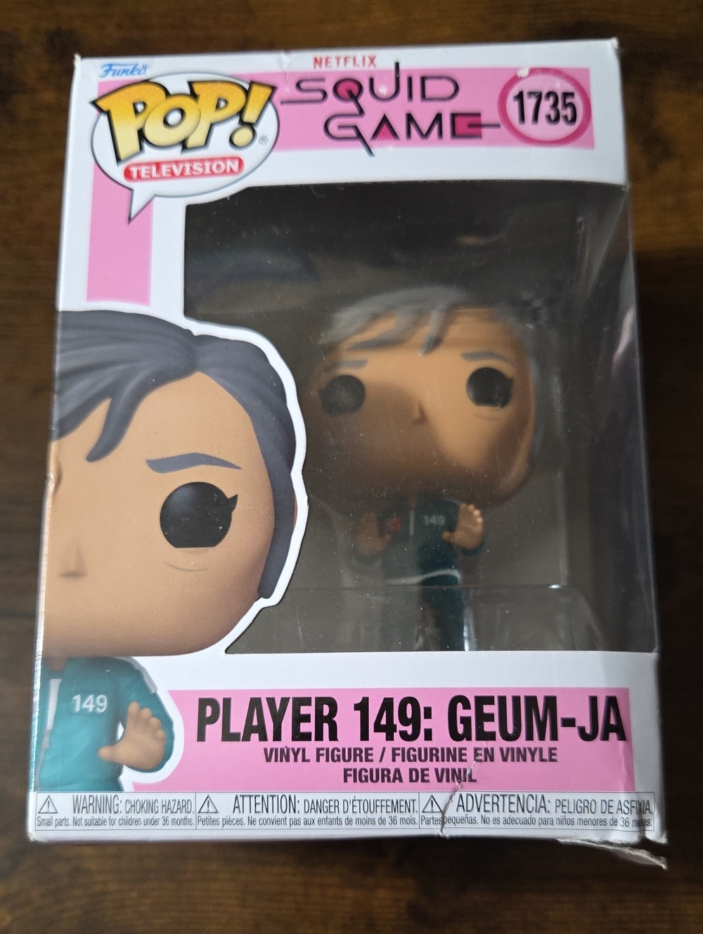 Funko Pop! Television: Squid Game - Player 149: Geum-Ja #1735 Vinyl Figure